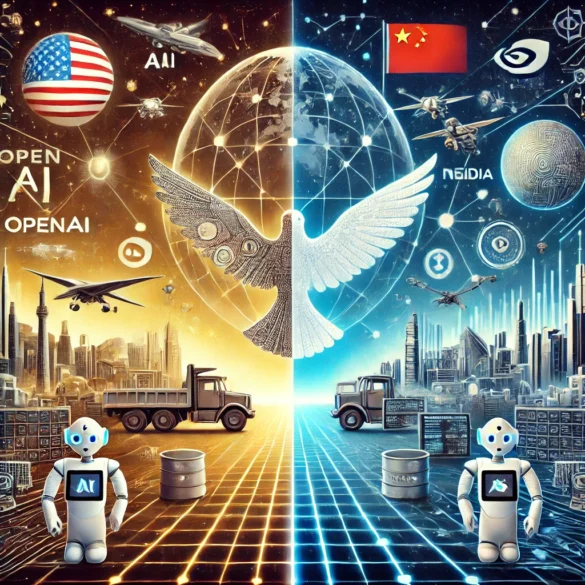 AI Cold War II global competition in artificial intelligence.